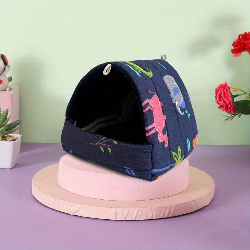 Guinea Bed Cave Cozy Hamster House Hideout Hide House Small Animal Dwarf Rabbits Hedgehog Bearded Dragon Winter Nest Squirrel Hamster Cage Accessories WardBoyzPROShop
