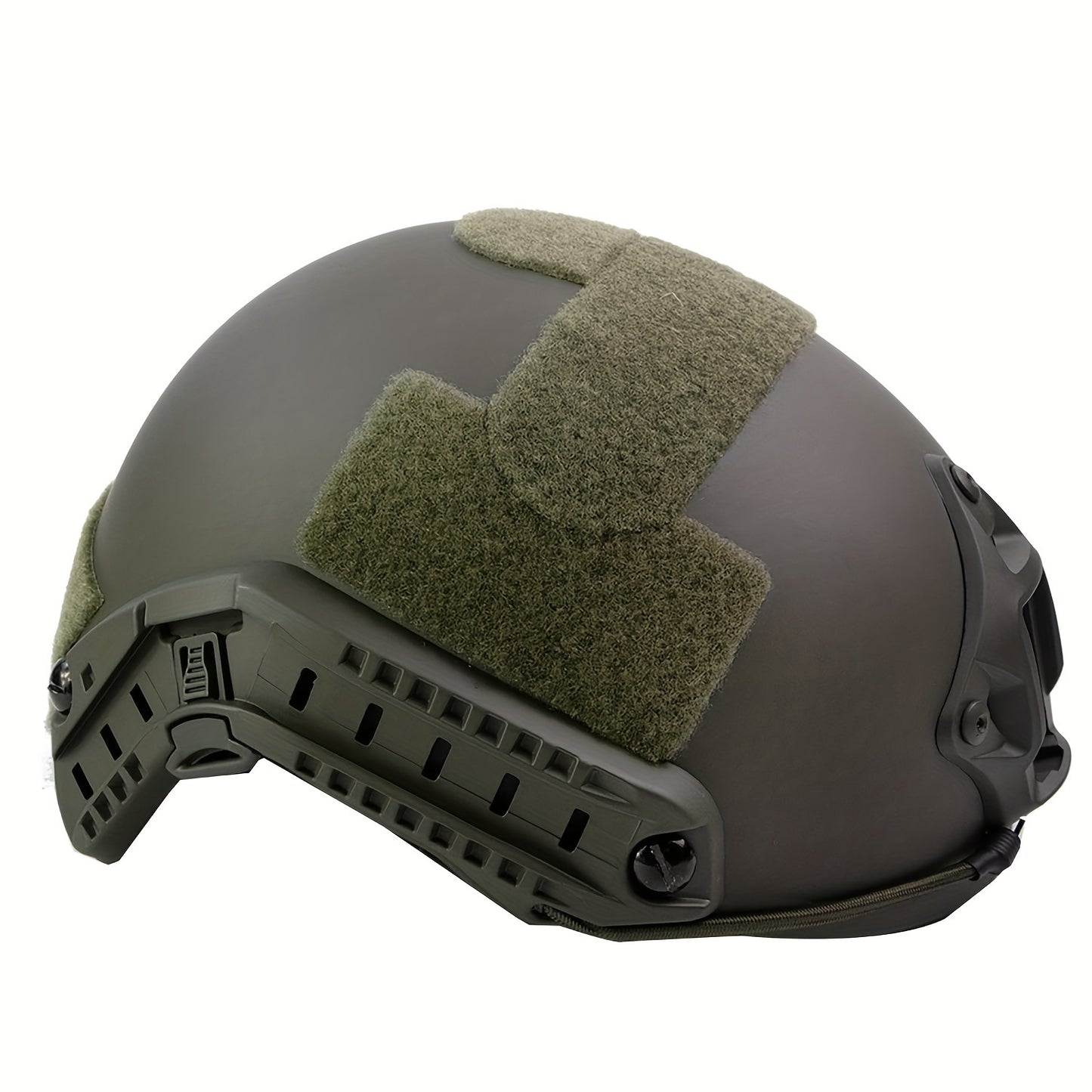 Elite Tactical Helmet - Durable ABS Construction, Explosion-Proof Design, Adjustable Knob for Secure Fit, Perfect for Airsoft, CS Paintball, Outdoor Activities and Dragon Boat Festival Celebrations - WardBoyzPROShop
