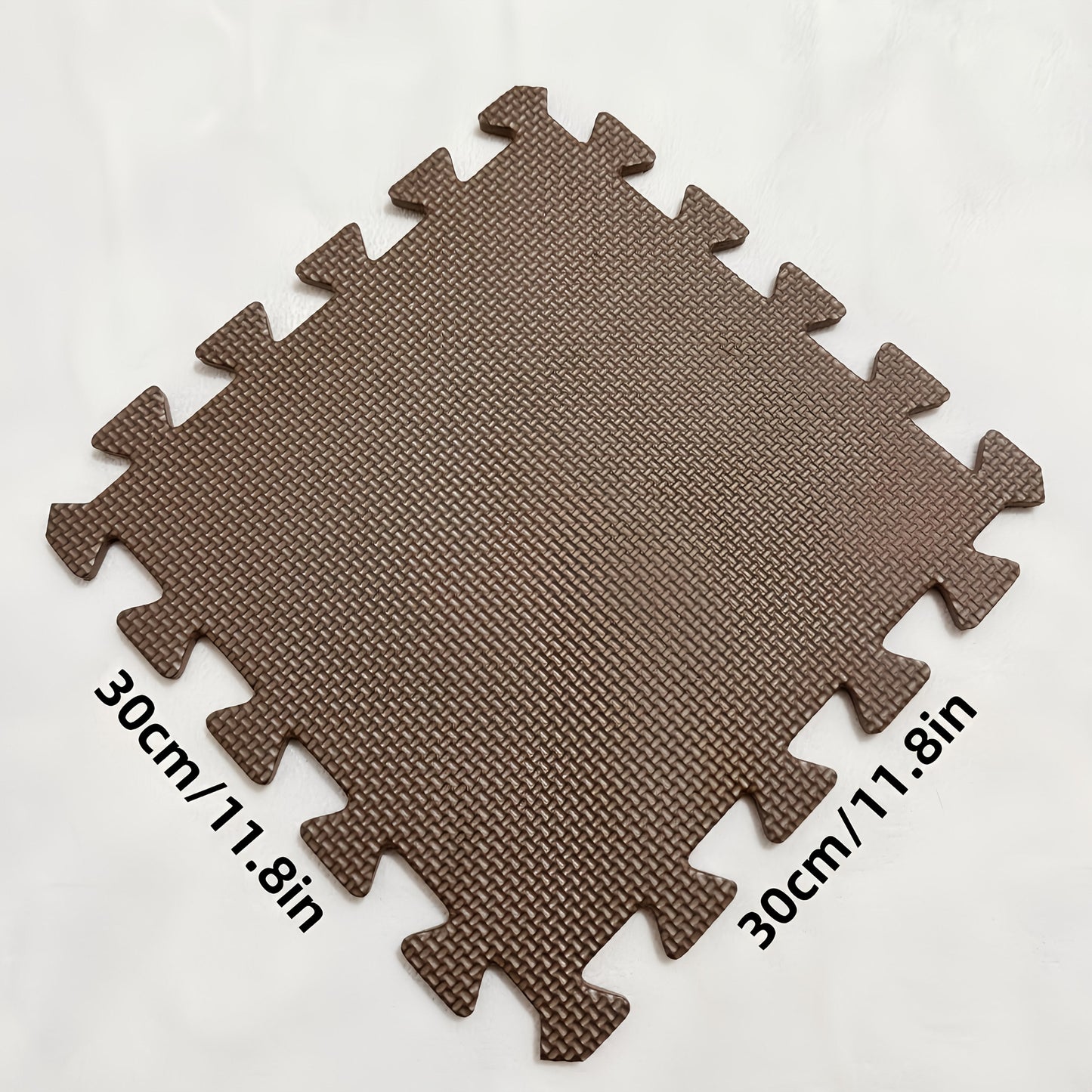 40 Piece Beige, Pink, Navy Blue, Gray Spliced Floor Mats - 30cm x 30cm x 1.0cm Thick Crawling Mat, Yoga Mat WardBoyzPROShop