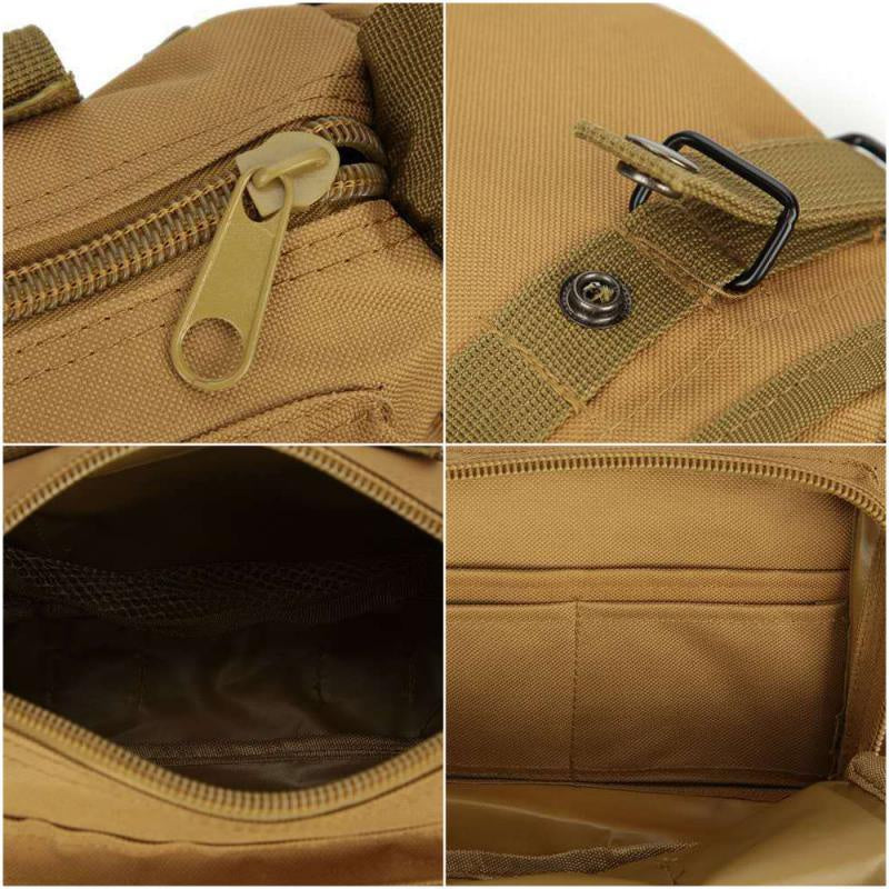 Army Green Tactical Waist Bag | Molle-Compatible, Hydrophobic, Multi-Pocket Design for Camping & Outdoor Adventures WardBoyzPROShop