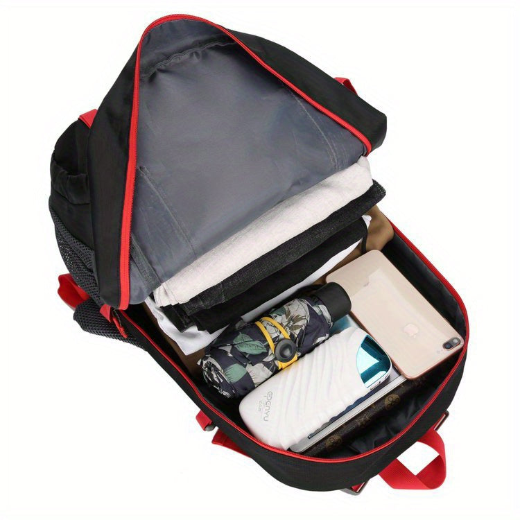 1pc 13.21gal Large Capacity Mountaineering Bag, Waterproof Hiking Backpack For Men Women, Suitable For Outdoor Travel Climbing Camping - WardBoyzPROShop