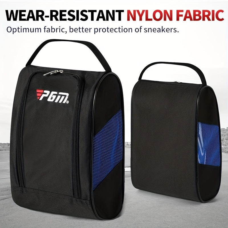 PGM Outdoor Golf Shoes Bags, Colorful Nylon Travel Zippered ConvenientSport Storage Bag XB001 WardBoyzPROShop