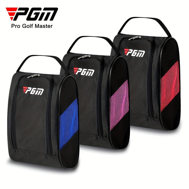 PGM Outdoor Golf Shoes Bags, Colorful Nylon Travel Zippered ConvenientSport Storage Bag XB001 WardBoyzPROShop