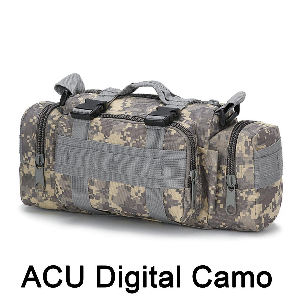 Army Green Tactical Waist Bag | Molle-Compatible, Hydrophobic, Multi-Pocket Design for Camping & Outdoor Adventures WardBoyzPROShop