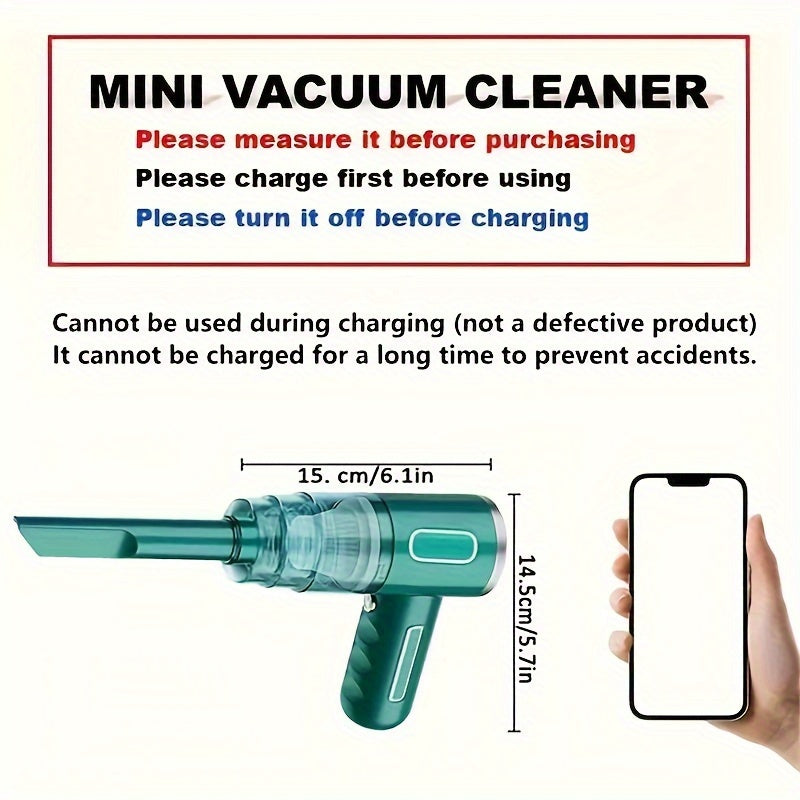 ps4 pc 2024 Upgraded Wireless Car Vacuum Cleaner with 120W Powerful Suction, Dual Filters, Rechargeable for Cars, Homes, Offices, and Electronics WardBoyzPROShop