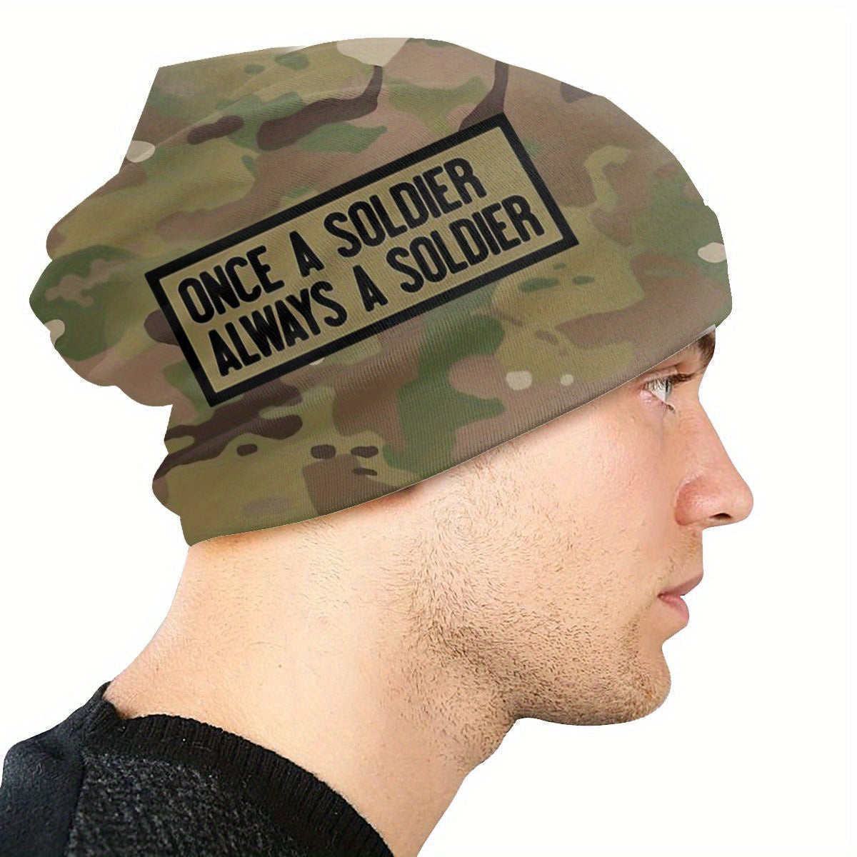 1pc Camouflage Army Thin Bonnet Hats For Men Women, Ideal choice for Gifts WardBoyzPROShop