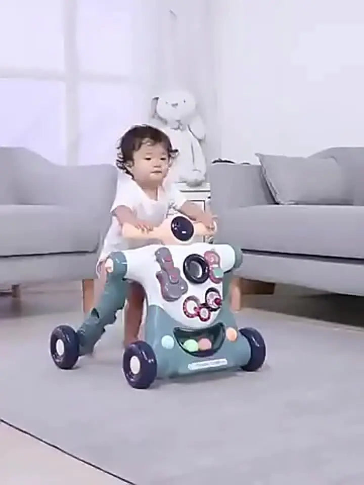 3-in-1 Sit-to-Stand Learning Walker Toy, Educational Walker Toy With Activity Center WardBoyzPROShop