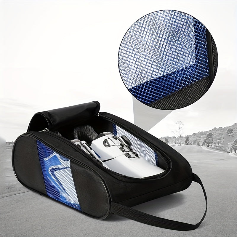 PGM Outdoor Golf Shoes Bags, Colorful Nylon Travel Zippered ConvenientSport Storage Bag XB001 WardBoyzPROShop