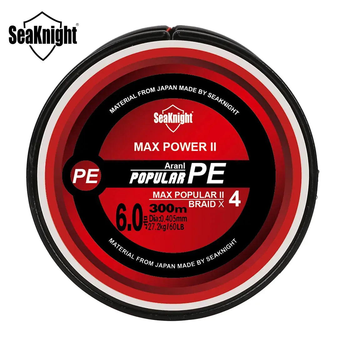 SeaKnight Brand TriPoseidon Series 4 Strands 300M PE Braided Fishing Line 8-60LB Multifilament Fishing Line Smooth Carp Fishing WardBoyzPROShop