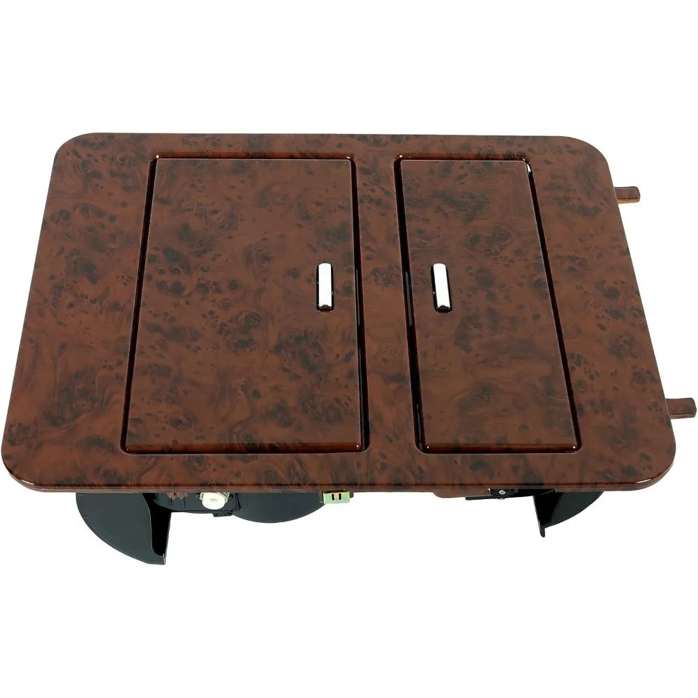 Woodgrain Center Console Cup Holder/Storage Full Size Trucks Suv'S for GMC,for Chevy,for Cadillac Plastic Lower Et-345B-Model