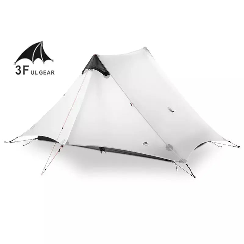 LanShan 2 3F UL GEAR 2 Person 1 Person Outdoor Ultralight Camping Tent 3 Season 4 Season Professional 15D Silnylon Rodless Tent WardBoyzPROShop