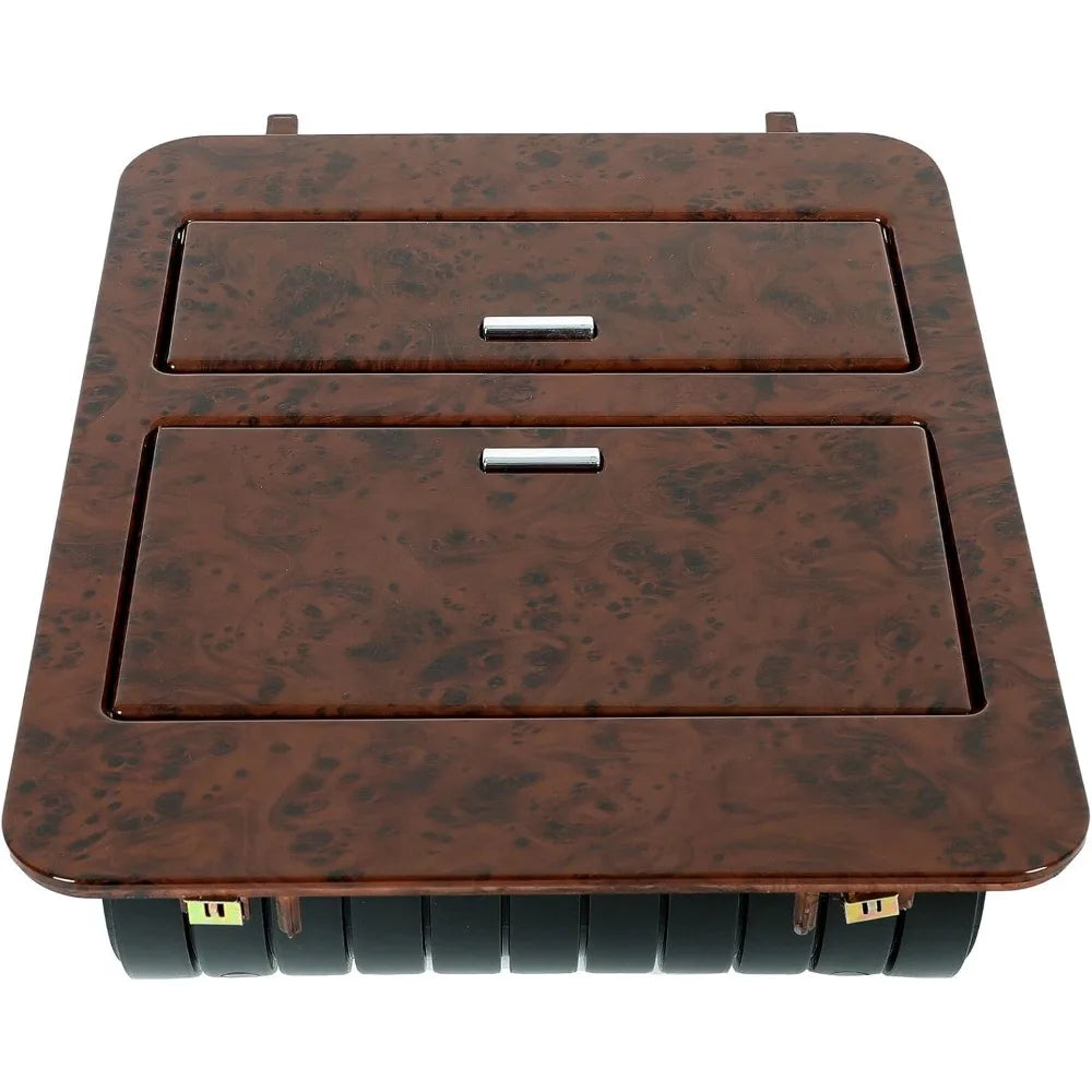 Woodgrain Center Console Cup Holder/Storage Full Size Trucks Suv'S for GMC,for Chevy,for Cadillac Plastic Lower Et-345B-Model