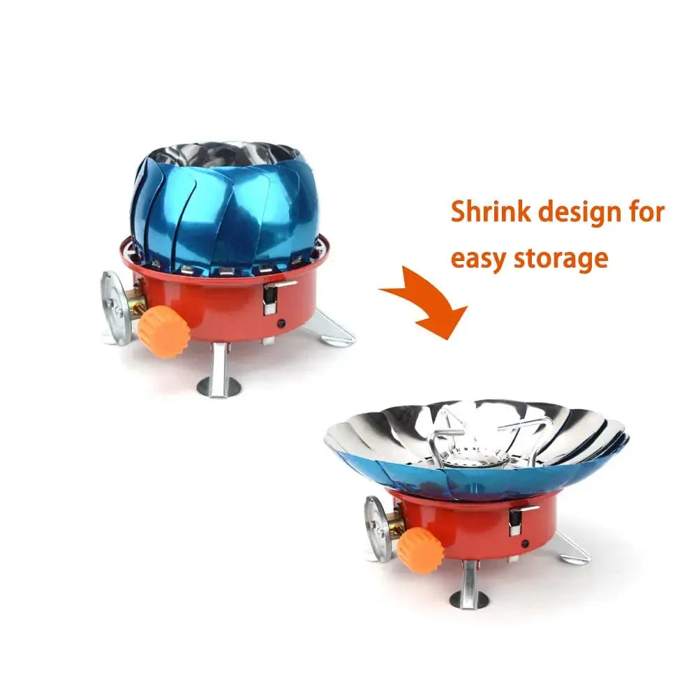 2800W Windproof Portable Outdoor Stove Camping Gas Stove Picnic Burner with Storage Bag For Hiking WardBoyzPROShop