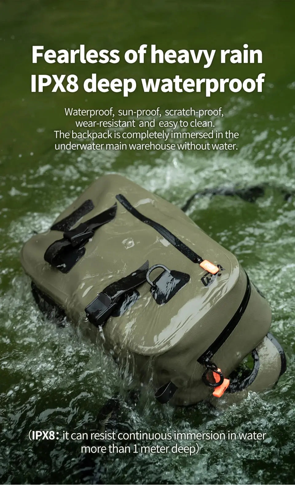 LINNHUE Fishing Shoulder Bag Fishing Tackle Waterproof Bag Outdoor Capacity Fishing Lures Line Box Storage Accessories WardBoyzPROShop