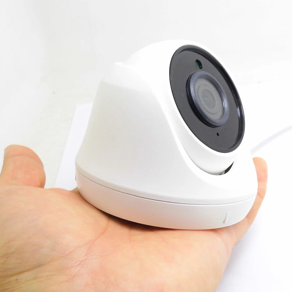 JIENUO AHD Camera Dome Security Surveillance 1080P 5MP 4K Indoor Infrared Night Vision HD 2MP CCTV Home Cam Analog TV Connection