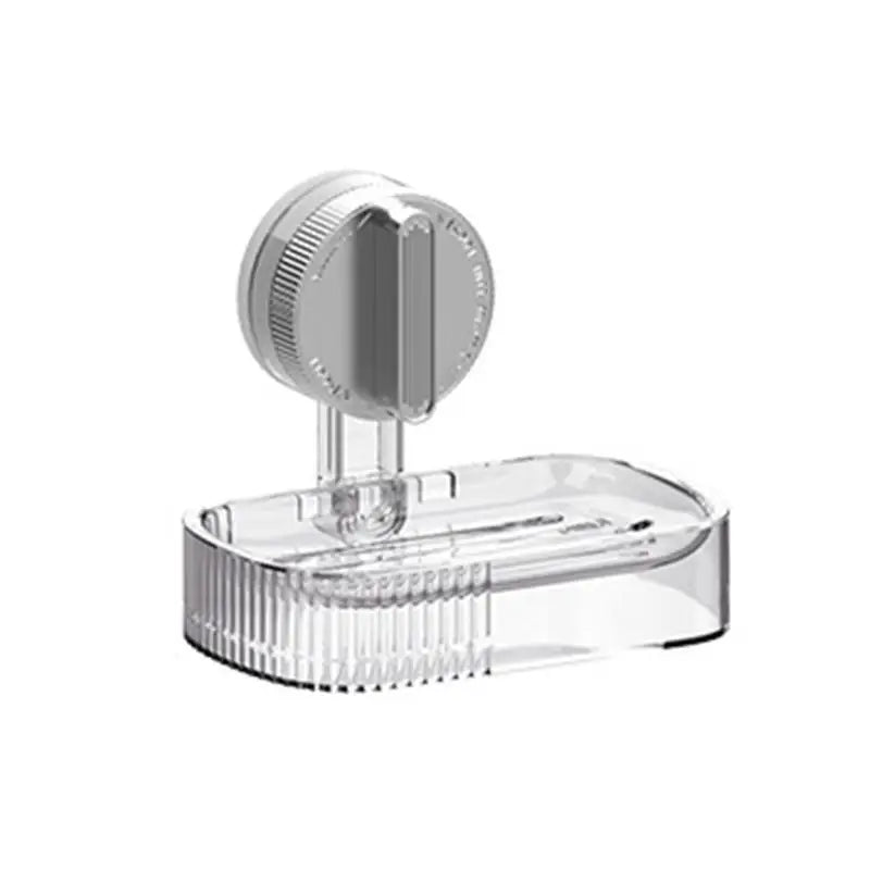 E8BD NonDrill Soap Trays Suction Soap Dish for Easy Installation in Bathrooms