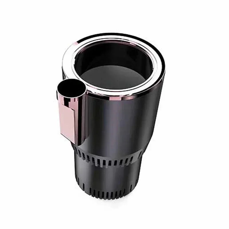 Auto Intelligent Hot and Cold Cup Holder 2-in-1 Smart Cooling Heating Cup Holder Mini Car Refrigerator Office Cool and Heat WardBoyzPROShop