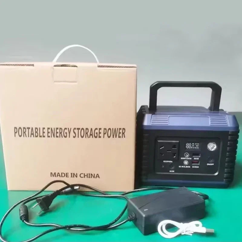 220V 32000mAh Portable Power Bank Charging Station 300W Emergency Outdoor Storage Power Supply Camping RV Multi-function USB WardBoyzPROShop