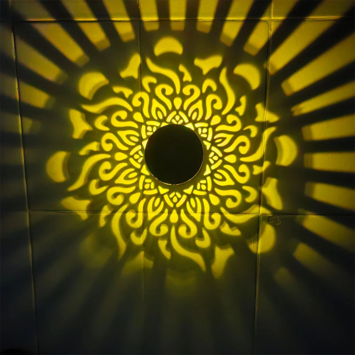Solar Wall Fence Light Lamp Powered Lights Waterproof Led Outdoor Decorative Deck Step Garden Post Lamps Yard Metal Patio Stair