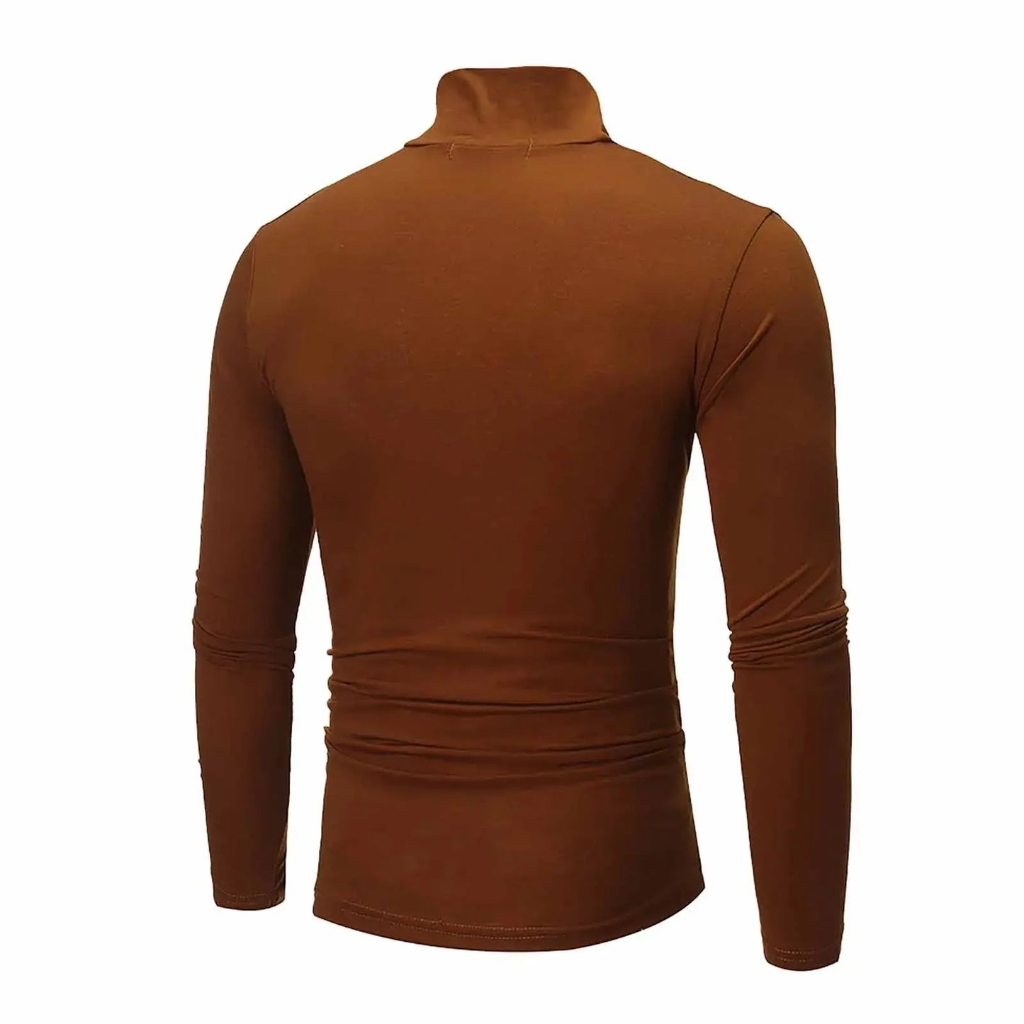 New Men's handsome half turtleneck bottom shirt, gentle and comfortable, suitable for autumn, winter, senior undershirt WardBoyzPROShop