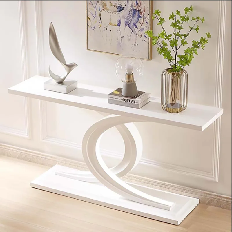 Nordic Modern Console Table Glam Luxury Porch Entrance Console Table Trendy Beauty Mueble Recibidor Entrada Hallway Furniture