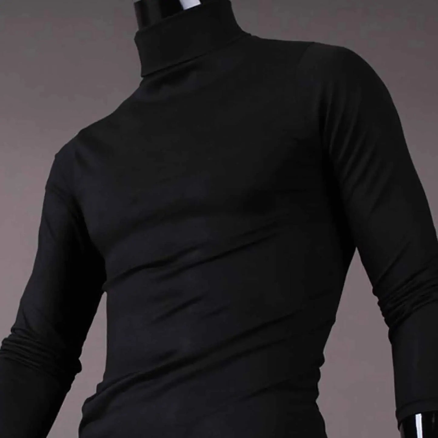 New Men's handsome half turtleneck bottom shirt, gentle and comfortable, suitable for autumn, winter, senior undershirt WardBoyzPROShop