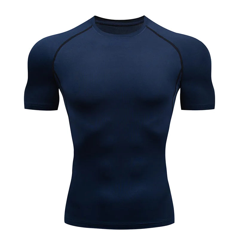Men's Workout Compression Shirt Turtleneck Long Sleeve Rash Guard Gym Base Layer Athletic Undershirt Gear Sports Shirt WardBoyzPROShop