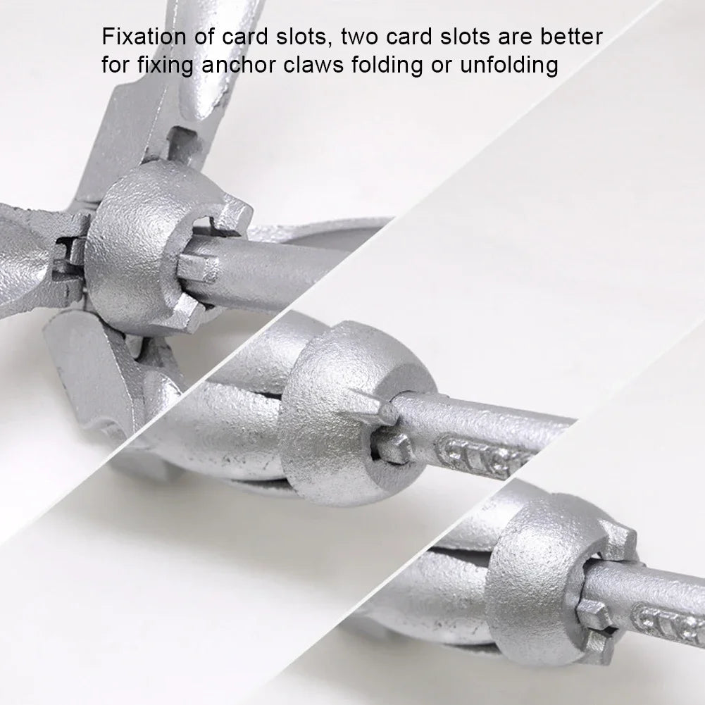0.7KG 1.5KG Stainless Steel Folding Watercraft Anchor Kayak Marine Canoe Boat Grapnel Raft Fishing Boat Anchor Boat Accessories WardBoyzPROShop