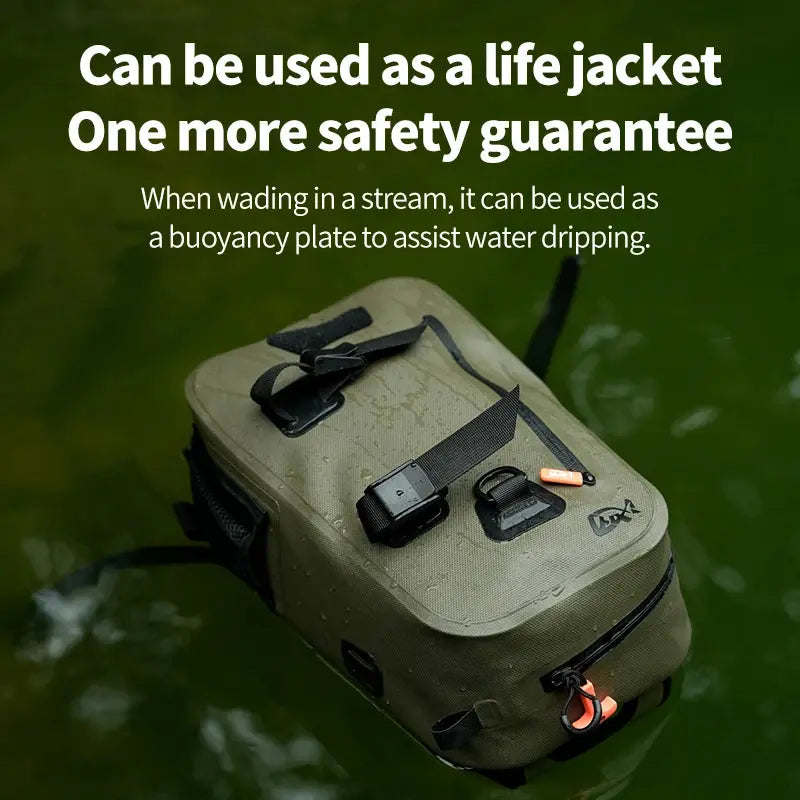 LINNHUE Fishing Shoulder Bag Fishing Tackle Waterproof Bag Outdoor Capacity Fishing Lures Line Box Storage Accessories WardBoyzPROShop