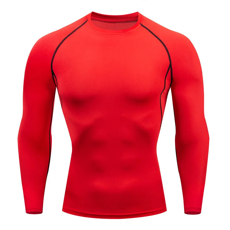 Men's Workout Compression Shirt Turtleneck Long Sleeve Rash Guard Gym Base Layer Athletic Undershirt Gear Sports Shirt WardBoyzPROShop