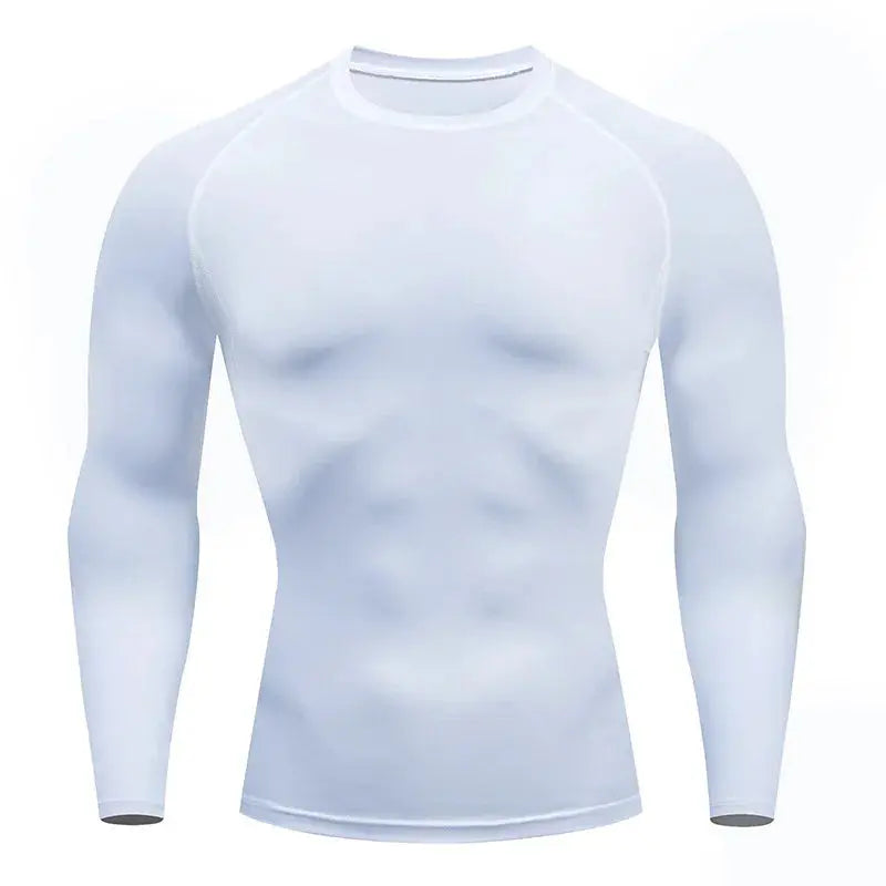 Men's Workout Compression Shirt Turtleneck Long Sleeve Rash Guard Gym Base Layer Athletic Undershirt Gear Sports Shirt WardBoyzPROShop