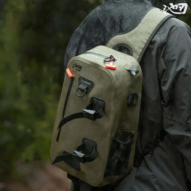 LINNHUE Fishing Shoulder Bag Fishing Tackle Waterproof Bag Outdoor Capacity Fishing Lures Line Box Storage Accessories WardBoyzPROShop