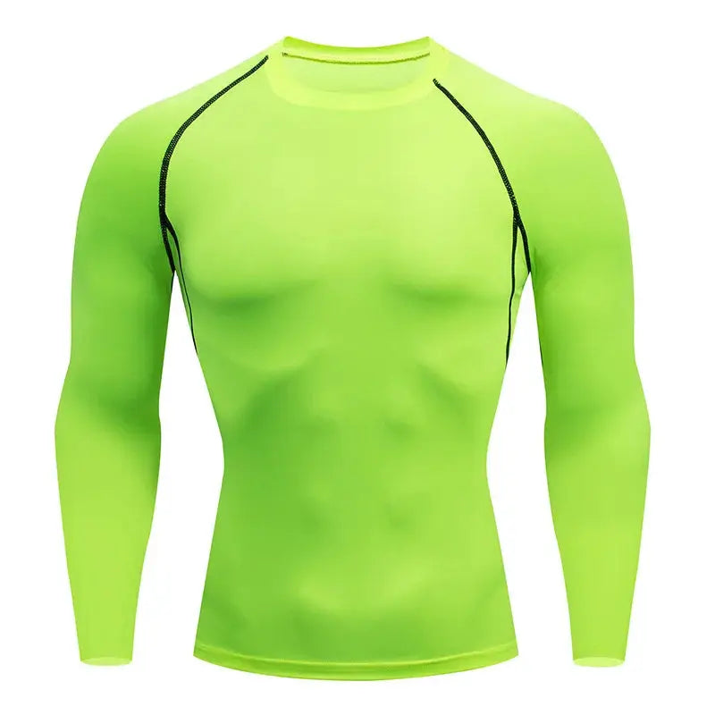 Men's Workout Compression Shirt Turtleneck Long Sleeve Rash Guard Gym Base Layer Athletic Undershirt Gear Sports Shirt WardBoyzPROShop