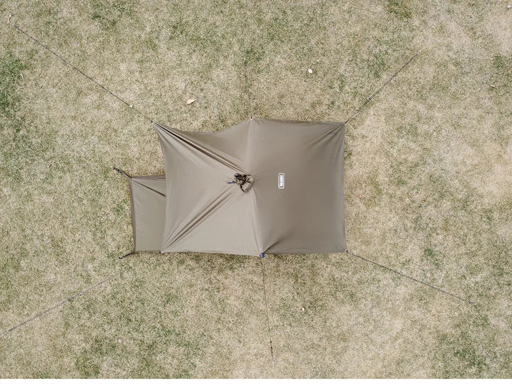 Airy Mesh Tent 1 Person Ultralight Tent Quick Setup Backpacking Shelter Breathable Mosquito Proof for Camping and Trekking WardBoyzPROShop