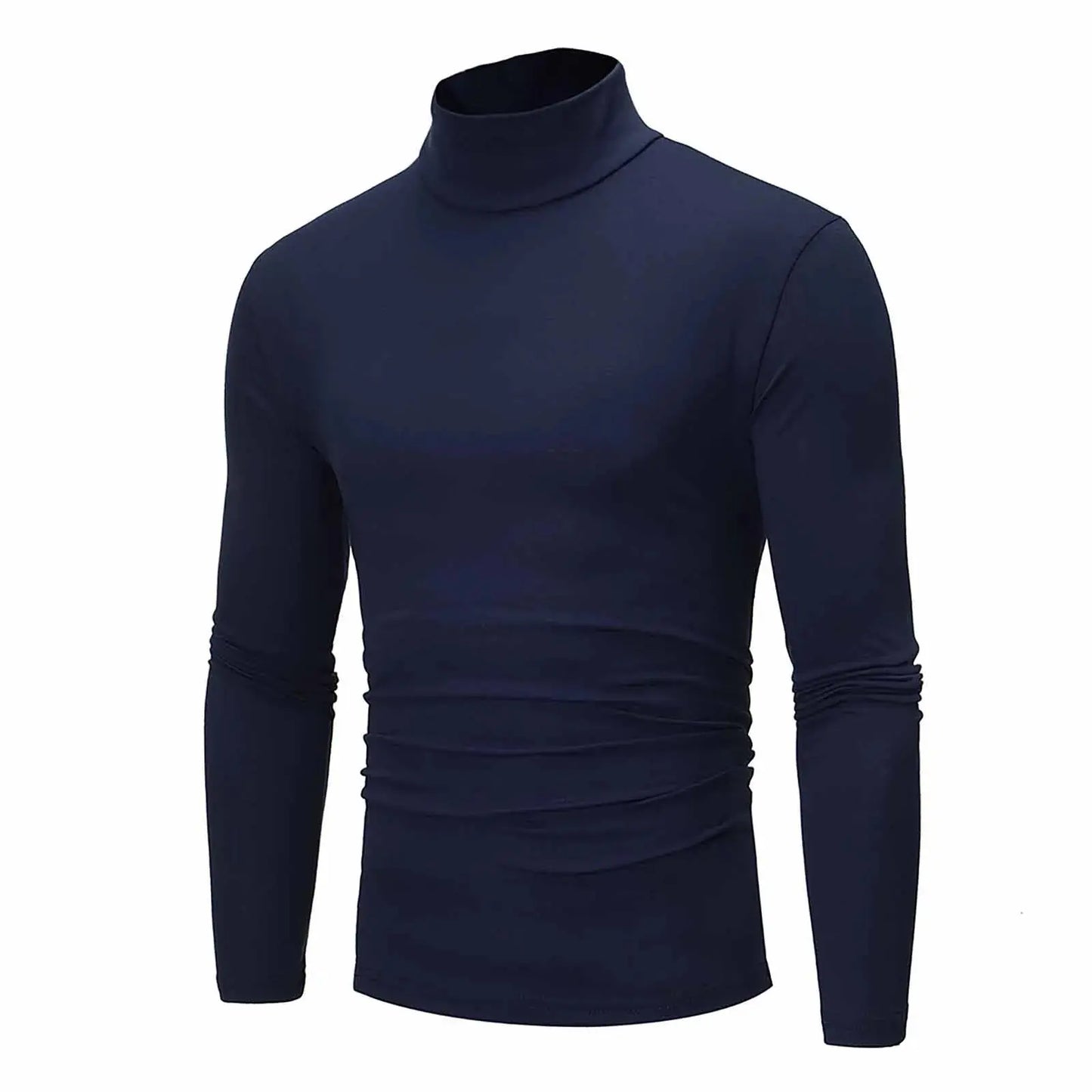 New Men's handsome half turtleneck bottom shirt, gentle and comfortable, suitable for autumn, winter, senior undershirt WardBoyzPROShop