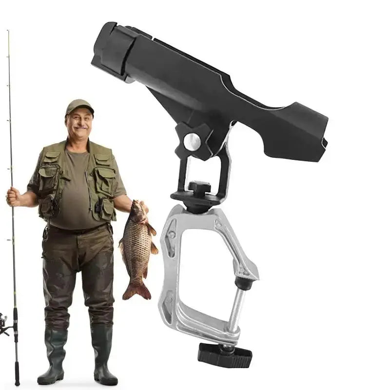 Boats Fishing Rod Holders 360 Degree Adjustable Fishing Pole Stand Marine Rod Rack Yacht Fishing Pole Support Fish Supplies WardBoyzPROShop