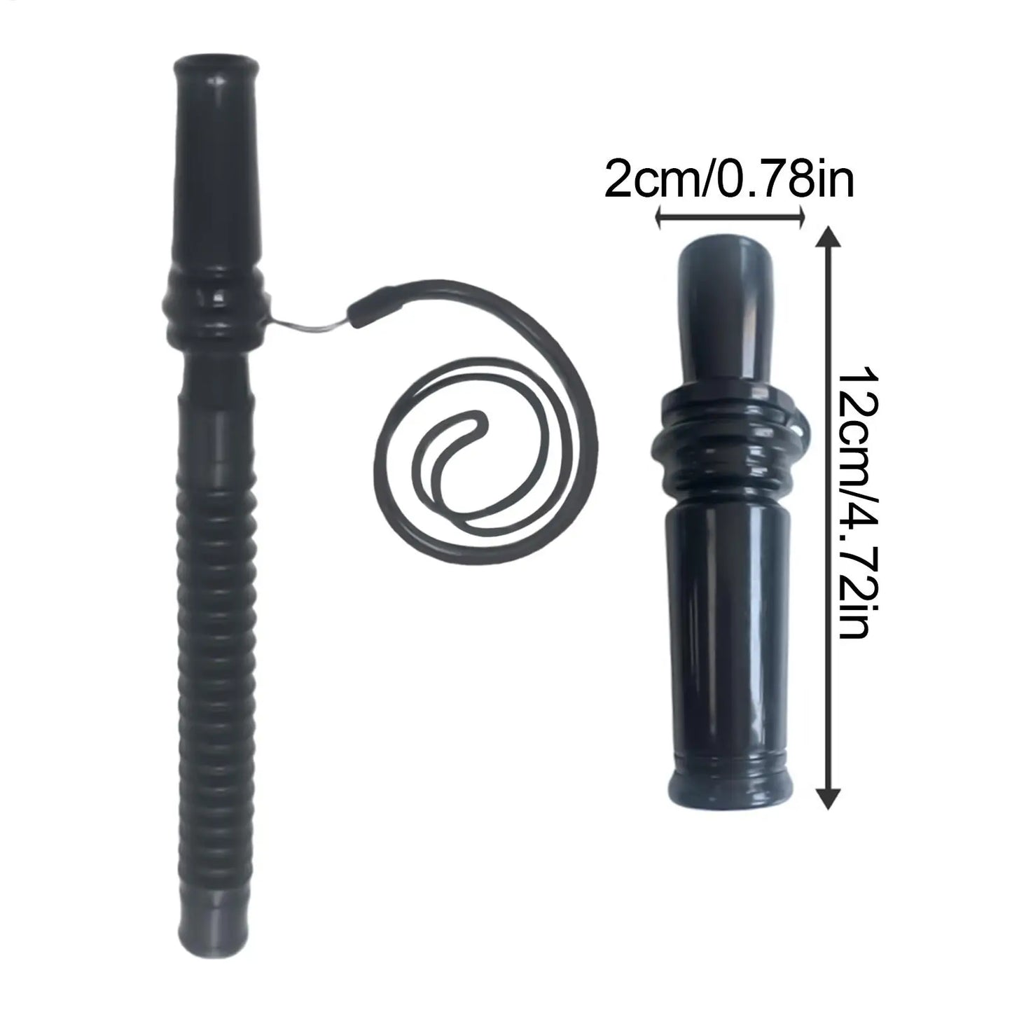 Hunting Deer Call with Lanyard Portable Outdoor Hunting Doe Fawn Call Realistic Vocalizations Hunters Lures for Mountain Terrain