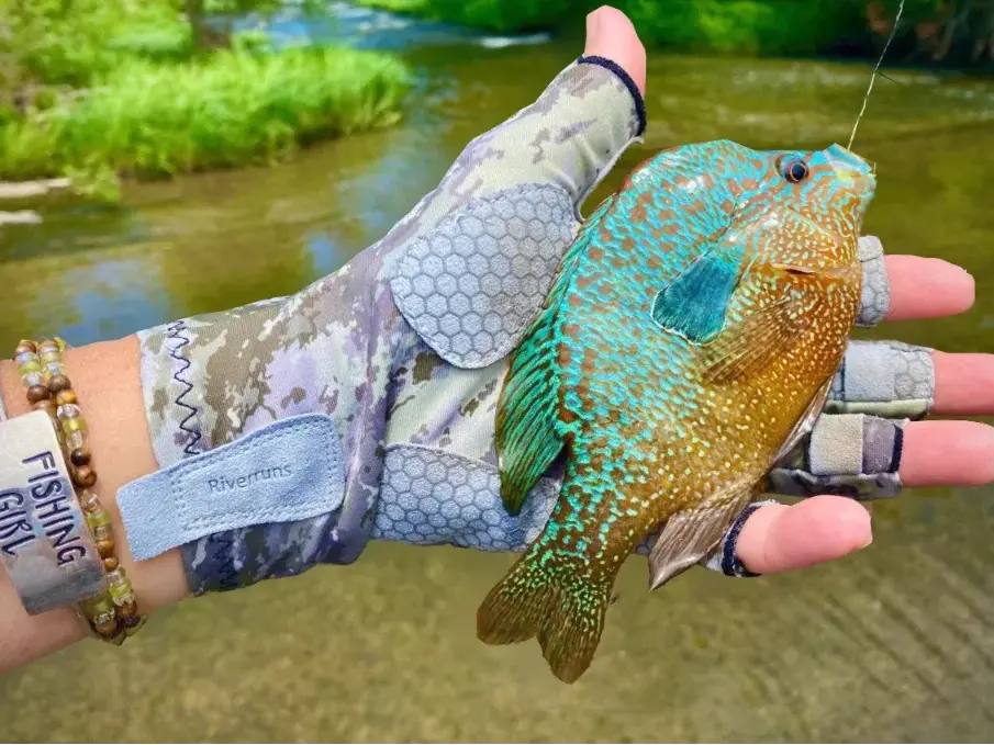 Riverruns Fingerless Fishing Gloves are designed for Men and Women Fishing, Boating, Kayaking, Hiking, Running, Cycling WardBoyzPROShop
