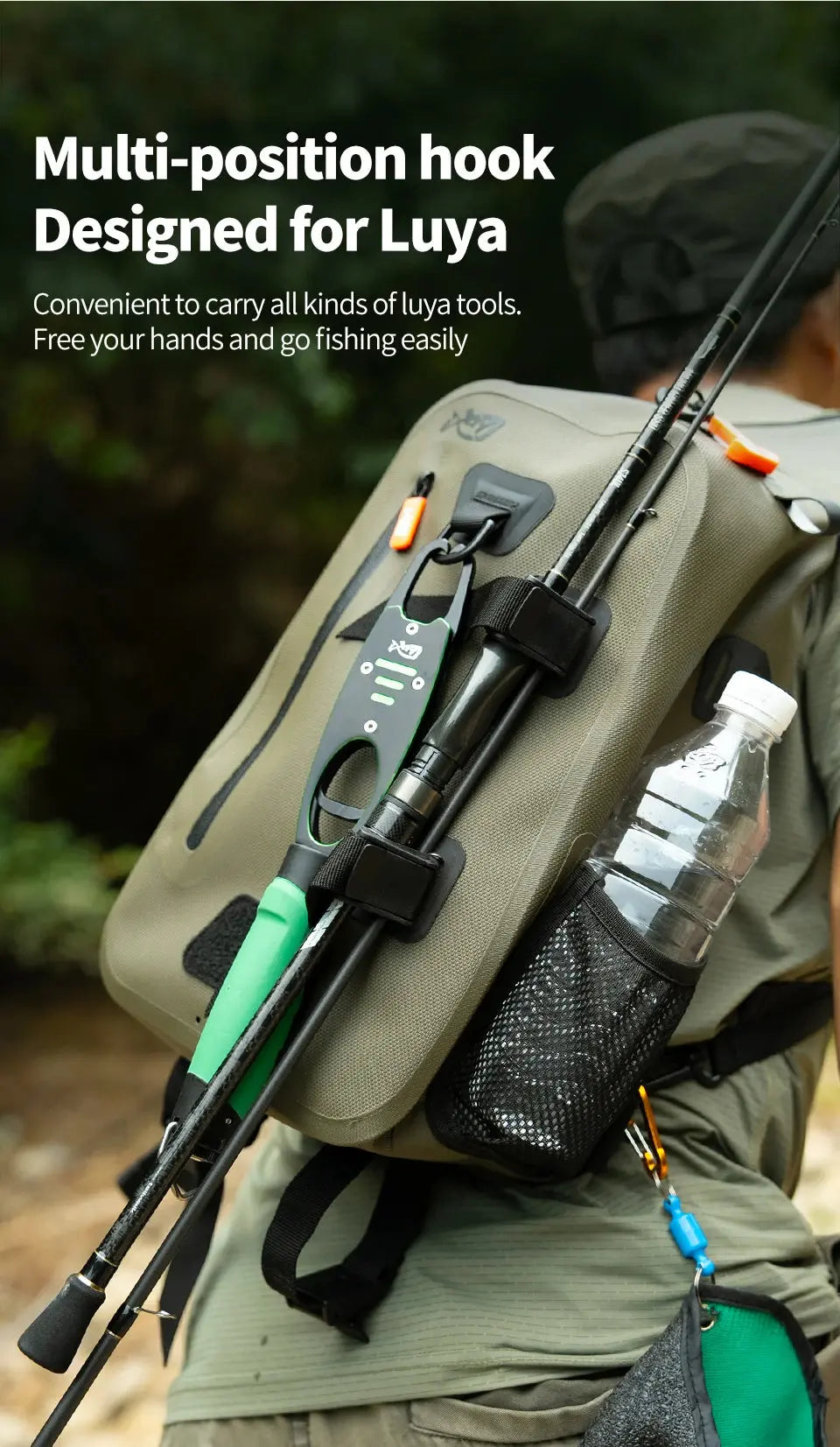 LINNHUE Fishing Shoulder Bag Fishing Tackle Waterproof Bag Outdoor Capacity Fishing Lures Line Box Storage Accessories WardBoyzPROShop