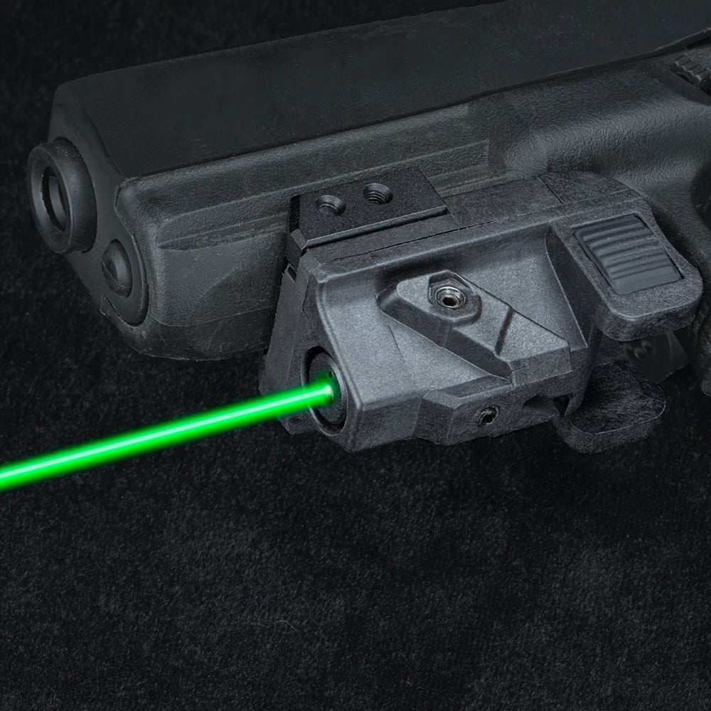 USB Rechargeable Green Laser Sight - Low Profile, Shockproof Dot Scope for Pistols & Rifles, 5mW Power, 0.5" Spot Size, Low Profile Beam, USB Rechargeable, Green Dot Sight, Shockproof WardBoyzPROShop