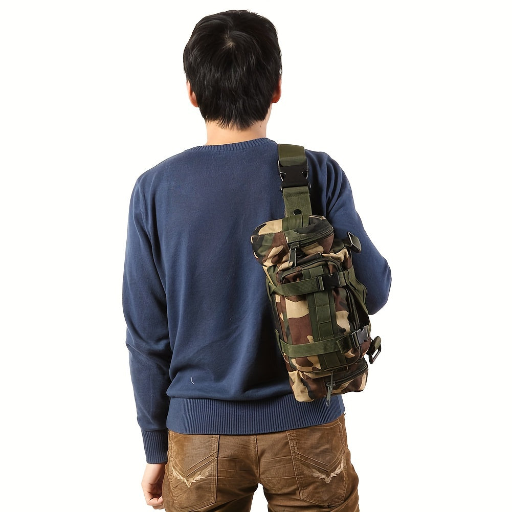 Army Green Tactical Waist Bag | Molle-Compatible, Hydrophobic, Multi-Pocket Design for Camping & Outdoor Adventures WardBoyzPROShop