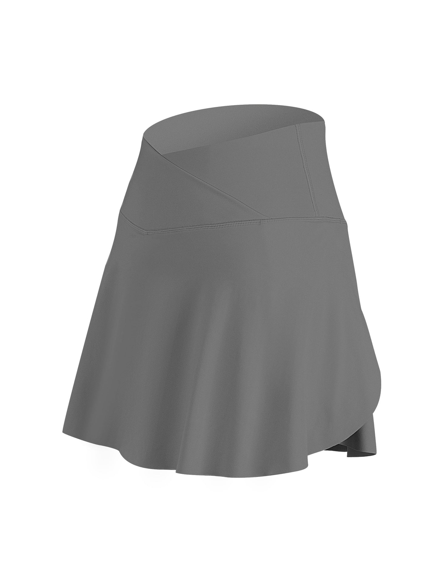 Women's 2-in-1 Tennis Skirt With Inner Pocket Shorts - High Waist Golf And Yoga Activewear WardBoyzPROShop