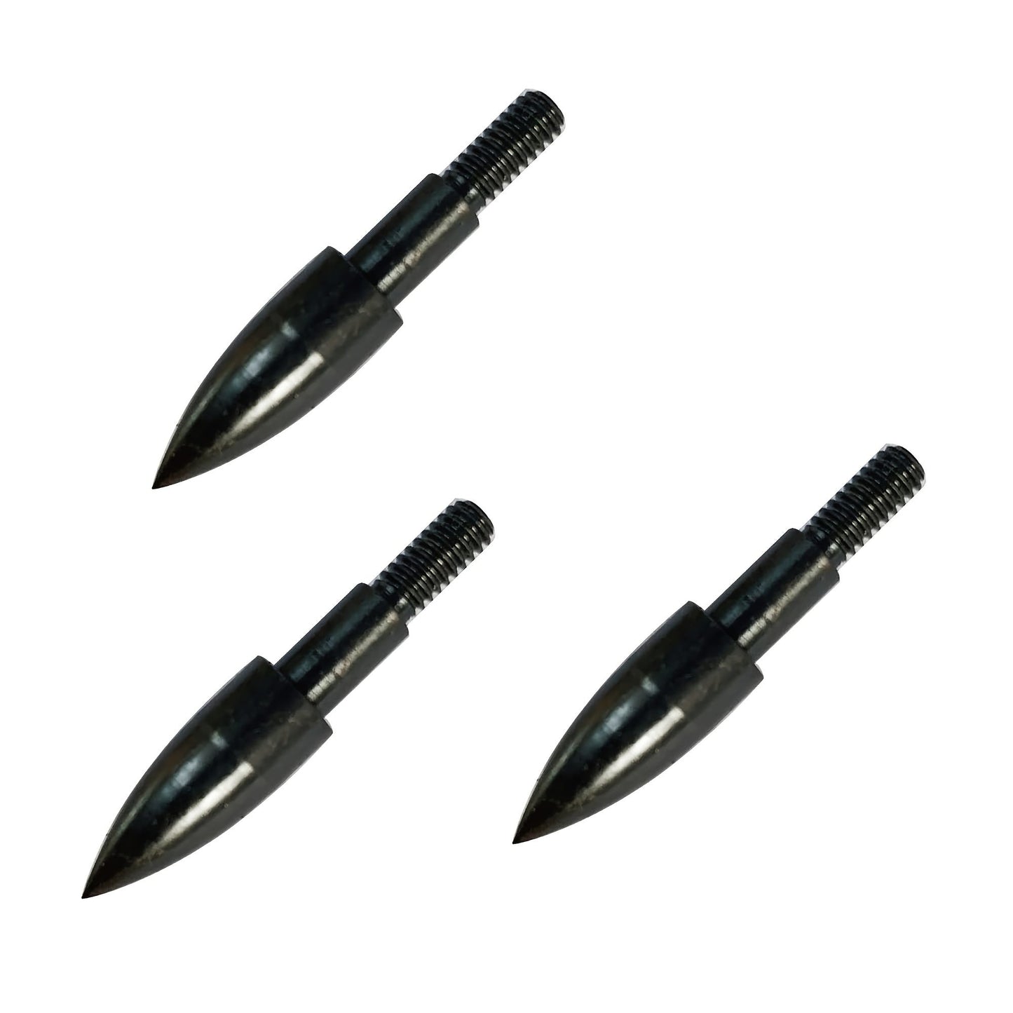 24pcs Archery Arrow Tips 100/125 Grain Field Tips 5/16 Inch Screw in Bullet Points, Archery Target Crossbow Practice Tip for Arrow Recurve Bow Compound Bow, Hunting Bow Arrow Target Practice WardBoyzPROShop