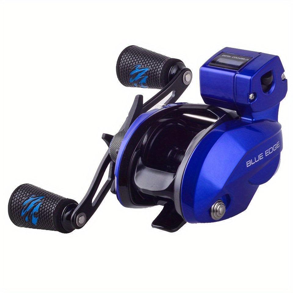 Experience Unparalleled Fishing Performance with OKUMA's Baitcast Reels - CONVECTOR/RED EDGE/BLUE EDGE Low Profile Line Counter Reel for Sea Fishing WardBoyzPROShop
