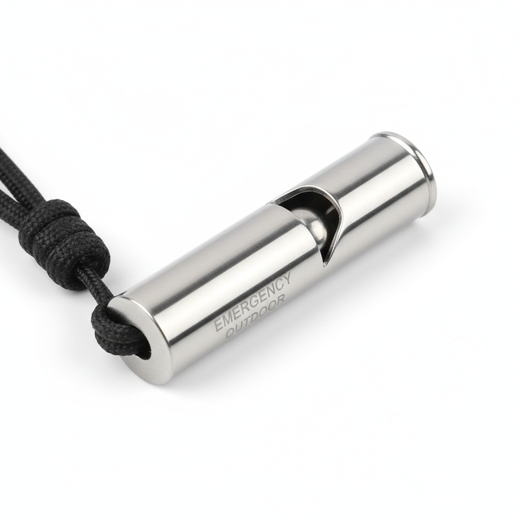 Whistle Stainless Steel Portable Survival Loud Emergency Outdoor Camping Hiking Hunting Fishing Accessories Sports Equipment