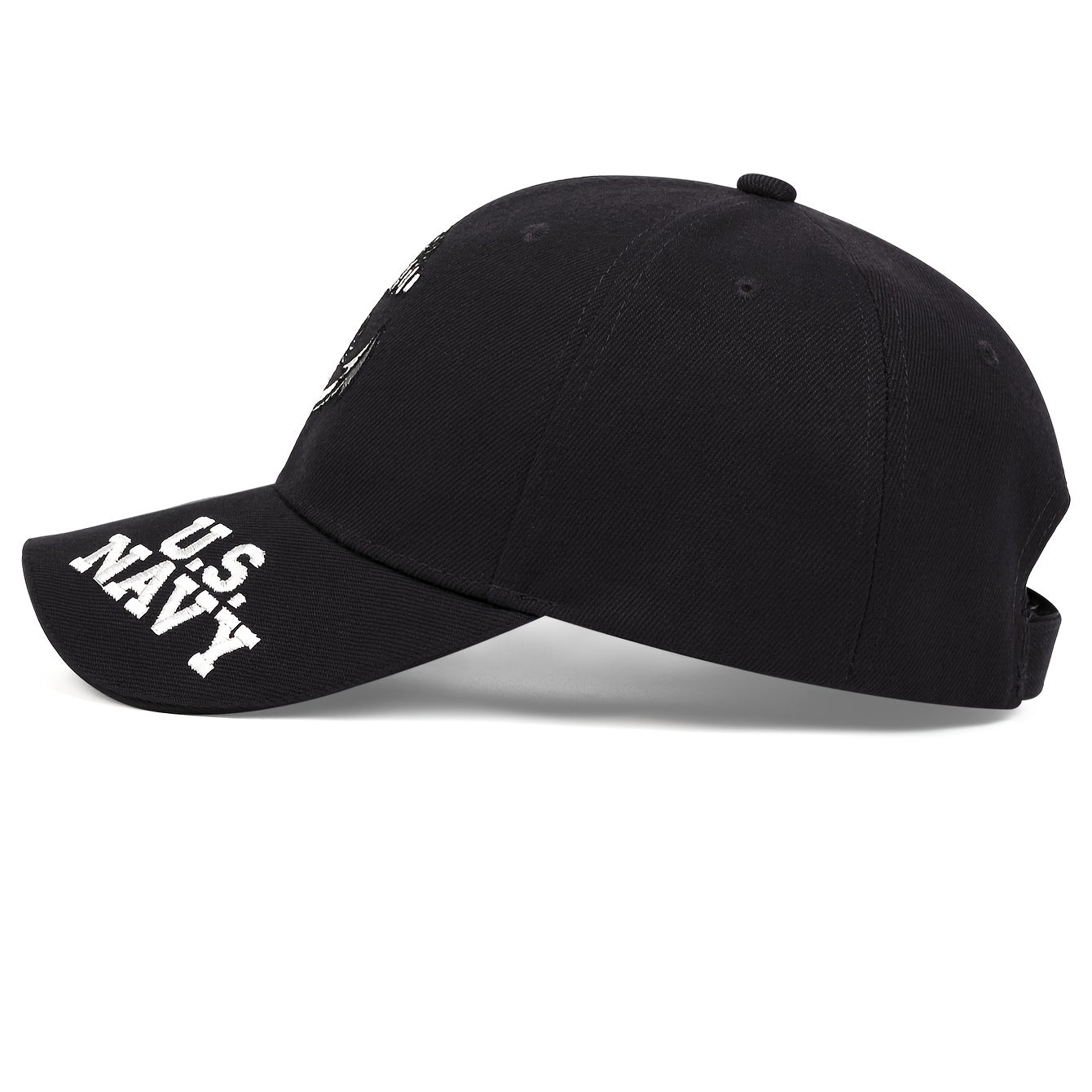 US Navy Embroidery Baseball Cap Unisex Solid Color Casual Dad Hat Lightweight Adjustable Sun Hats For Women & Men WardBoyzPROShop
