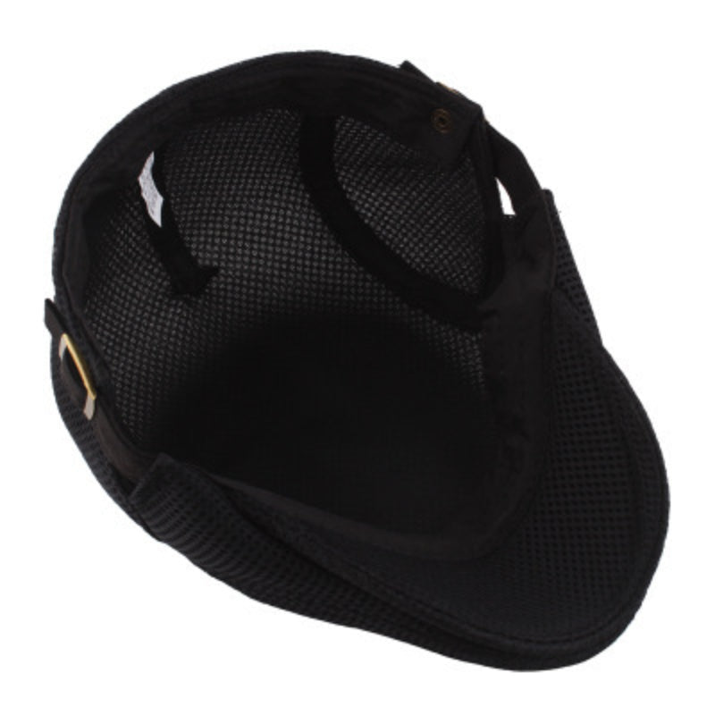 Summer Men News Breathable Cap Hat Mesh Cabbie Golf Driving Sun Flat Beret Black White Gray Beige Hats Caps Visors WardBoyzPROShop