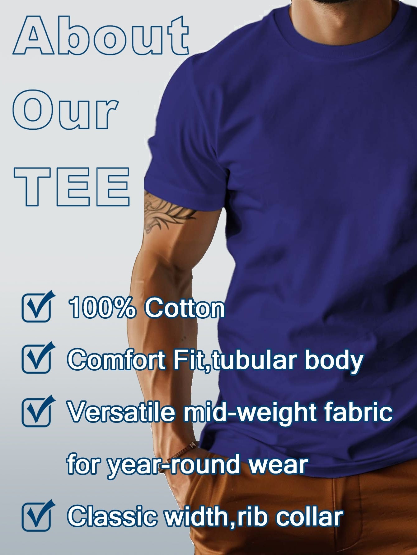 flag rifles G500 pure cotton men's T-shirt comfort fit WardBoyzPROShop