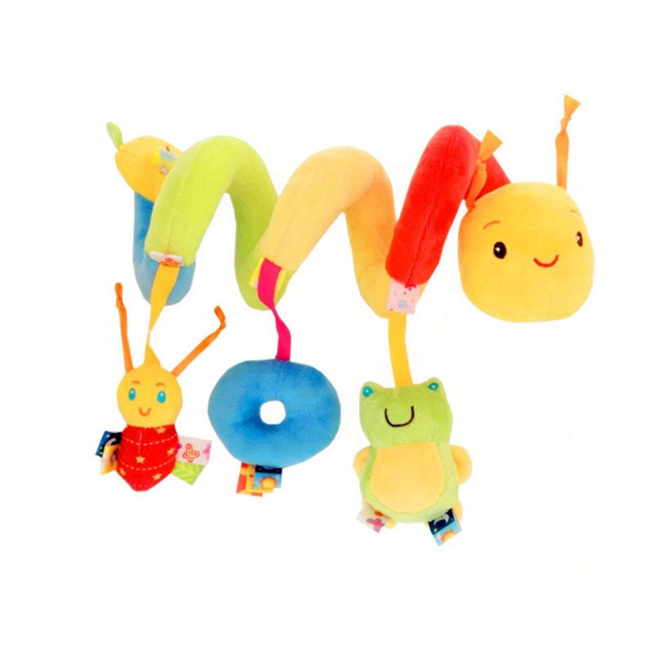 For CATERPILLAR Bedtime Cuddle Toy - Soft Plush Stroller and Hanging Soother for Youngsters