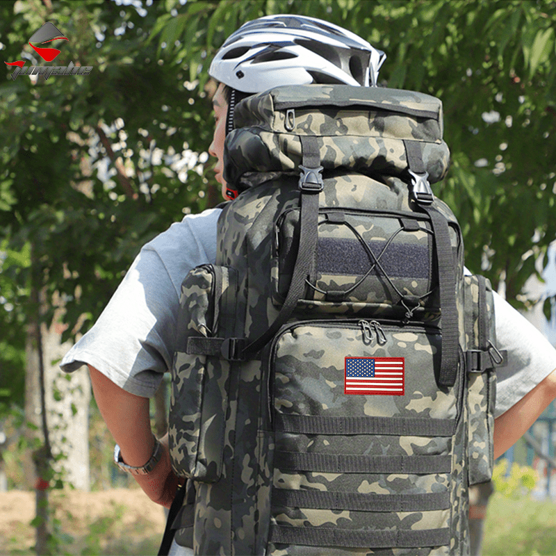 Men's Going Out Backpack Hiking Bag Camouflage Tactical Backpack Holiday Gift Backpack